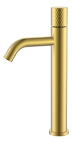 Смеситель для умывальника (раковины) Boheme Stick Matt Gold Diamond 122-MG matt gold латунь