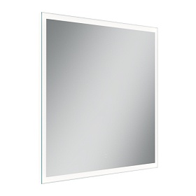 Зеркало Sancos Palace 80x70 белое LED подсветка PA800