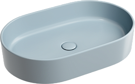 Раковина (умывальник) Ceramica Nova Element 60 серо-голубая накладная (чаша на столешницу) CN6048MHL Водяной