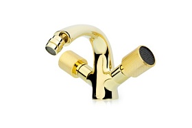 Смеситель для биде Boheme Royal Cristal 296-Royal/CRST black золото латунь Водяной