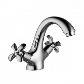Смеситель для умывальника (раковины) Lemark Flora LM0106C хром латунь