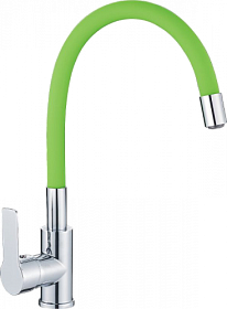 Смеситель для кухни (мойки) Haiba HB112-12 HB70112-12 гибкий излив зеленый латунь Водяной