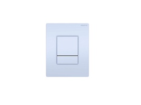 Кнопка смыва (клавиша) для инсталляции Aquatek Pneumo N прямоугольная белая PNN-0000001