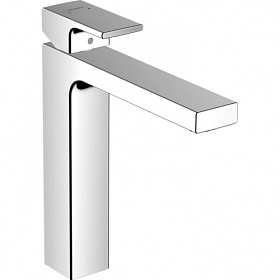 Смеситель для умывальника (раковины) Hansgrohe Vernis Shape 71591000 хром латунь