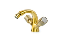 Смеситель для биде Boheme Royal Cristal 316-Royal/CRST бронза латунь Водяной