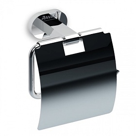 Держатель для туалетной бумаги с крышкой Ravak Chrome X07P191 хром