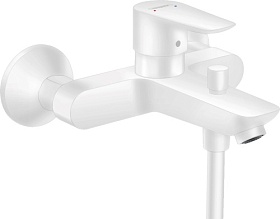 Смеситель для ванны/душа (короткий излив) Hansgrohe Talis E 71740700 белый латунь