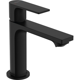 Смеситель для умывальника (раковины) Hansgrohe Rebris E 72557670 чёрный латунь