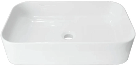 Раковина (умывальник) Sanita Luxe Infinity 60 накладная (чаша на столешницу) WB.CT/Infinity/60-N.Slim/WHT.G Водяной