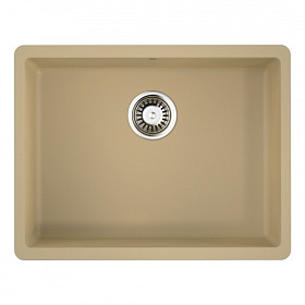 Мойка для кухни Omoikiri Kata 54-U-MA 4993405 прямоуг. 54х42 глуб. 20см (толщ.10мм) вып. 3 1/2" (подстольная) марципан