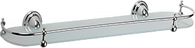 Полка для ванны стекло Haiba HB15 хром HB1507