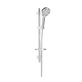 Душевая стойка с лейкой и шлангом Milardo Ideal Spa 700 мм d130 мм круглая 3-х реж. с мыльницей ILS3C70M16 хром