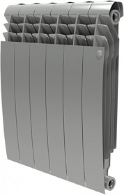 Радиатор биметалл Royal Thermo BiLiner Silver Satin 500 6 секц.