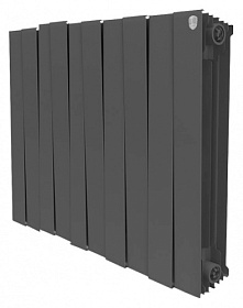 Радиатор биметалл Royal Thermo PianoForte Noir Sable 500 10 секц. RTPNNS50010