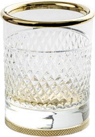 Стакан Boheme Aura 10252-G золото Водяной