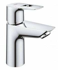 Смеситель для умывальника (раковины) Grohe BauLoop 23337001 хром латунь Водяной