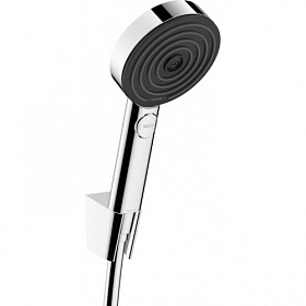 Душевая лейка с шлангом и держателем Hansgrohe Pulsify Select 24302000 хром