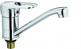 Смеситель для кухни (мойки) Ledeme H56 L4556-2 хром латунь Водяной