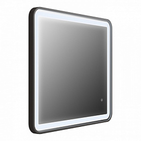 Зеркало Iddis Cloud 80 черное LED подсветка CLO8000i98