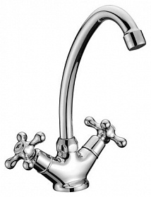 Смеситель для кухни (мойки) Lemark Standard LM2104C хром латунь