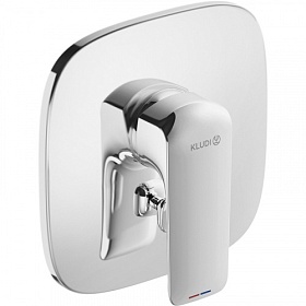 Смеситель для ванны/душа (короткий излив) (внешняя часть) Kludi Ameo 416500575 хром латунь