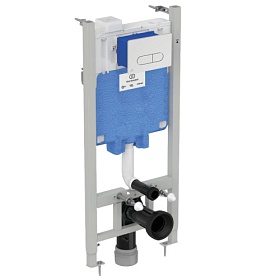 Инсталляция для унитаза Ideal Standard Prosys 2.0 R0464AA (3 в 1) рама с кнопкой хром глянец