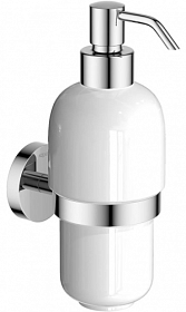 Дозатор жидкого мыла латунь/керамика Aquatek Бетта AQ4605CR хром Водяной