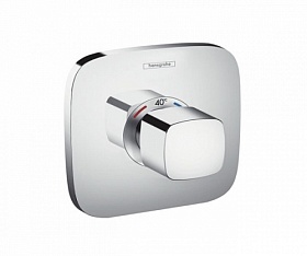 Смеситель для душа термостат (внешняя часть) Hansgrohe Ecostat E 15706000 хром латунь