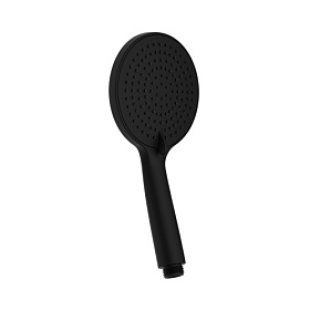 Лейка для душа Iddis Optima Home 3-х реж. d116 мм OPH3F0Bi18 чёрная круглая