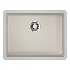 Мойка для кухни Omoikiri Kata 54-U-PA 4993407 прямоуг. 54х42 глуб. 20см (толщ.10мм) вып. 3 1/2" (подстольная) пастила