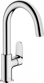 Смеситель для умывальника (раковины) Hansgrohe Vernis Blend 71554000 хром латунь