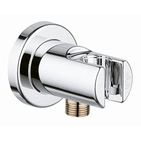Шланговое подключение для душа с держателем для лейки Grohe Relexa 28628000 латунь хром