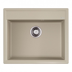 Мойка для кухни Omoikiri Daisen 60-SA 4993623 прямоуг. 60х51 глуб. 20см (толщ.10мм) вып. 3 1/2" (врезная) бежевая Водяной