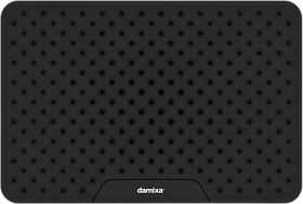 Лейка верхнего душа Damixa Merkur 940050300 1-реж. чёрная прямоугольная