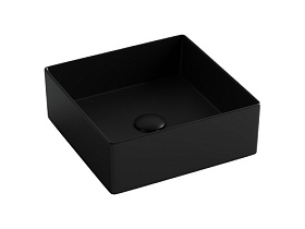 Раковина (умывальник) Ceramica Nova Element 36 чёрная накладная (чаша на столешницу) CN6068MB Водяной