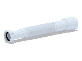Гофра 1 1/4"х40/50 АНИ пласт К206 с гайкой