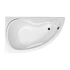Ванна акрил 150х90 Aquanet Maldiva 00204001 асимметричная (левая) без каркаса и панели