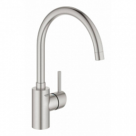 Смеситель для кухни (мойки) Grohe Concetto New 32661DC3 суперсталь латунь