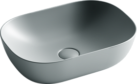 Раковина (умывальник) Ceramica Nova Element 45 антрацит накладная (чаша на столешницу) CN6009MH