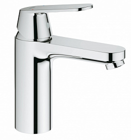 Смеситель для умывальника (раковины) Grohe Eurosmart Cosmopolitan 23327000 хром латунь Водяной