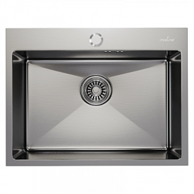 Мойка для кухни Mixline Pro 547235 прямоуг. 60х45 глуб. 22см (толщ.3мм) вып. 3 1/2" (врезная) сатин
