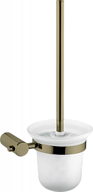 Ерш для унитаза настенный Haiba HB84-4 HB8410-4 стекло/металл бронза Водяной