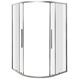 Душевой уголок поддон отдельно 100х100 угловой (четверть круга) Avacan HC 100 Chrome HC100