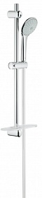 Душевая стойка с лейкой и шлангом Grohe Euphoria Mono 600 мм d110 мм круглая 1-реж. с мыльницей 27266001 хром