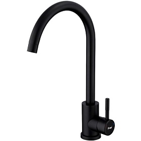 Смеситель для кухни (мойки) Frap F40899-4 чёрный нерж. сталь Водяной