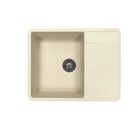 Мойка для кухни Florentina Пьемонт 650 17.030.C0650.202 прямоуг. 650х51 глуб. 20см вып. 3 1/2" (врезная) крыло универсал шампань