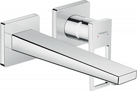 Смеситель для умывальника (раковины) (внешняя часть) Hansgrohe Metropol 74526000 хром латунь