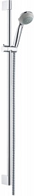 Душевая стойка с лейкой и шлангом Hansgrohe Crometta 85 Vario 900 мм d580х260 мм круглая 2-х реж. 27762000 хром