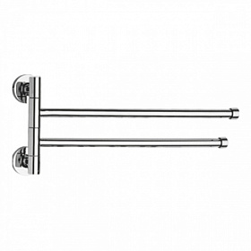 Полотенцедержатель рога 2-ой Ledeme L112 хром Водяной