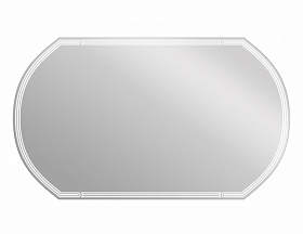 Зеркало Cersanit LED 090 Design 120 белое с подогревом LED подсветка KN-LU-LED090*120-d-Os Водяной